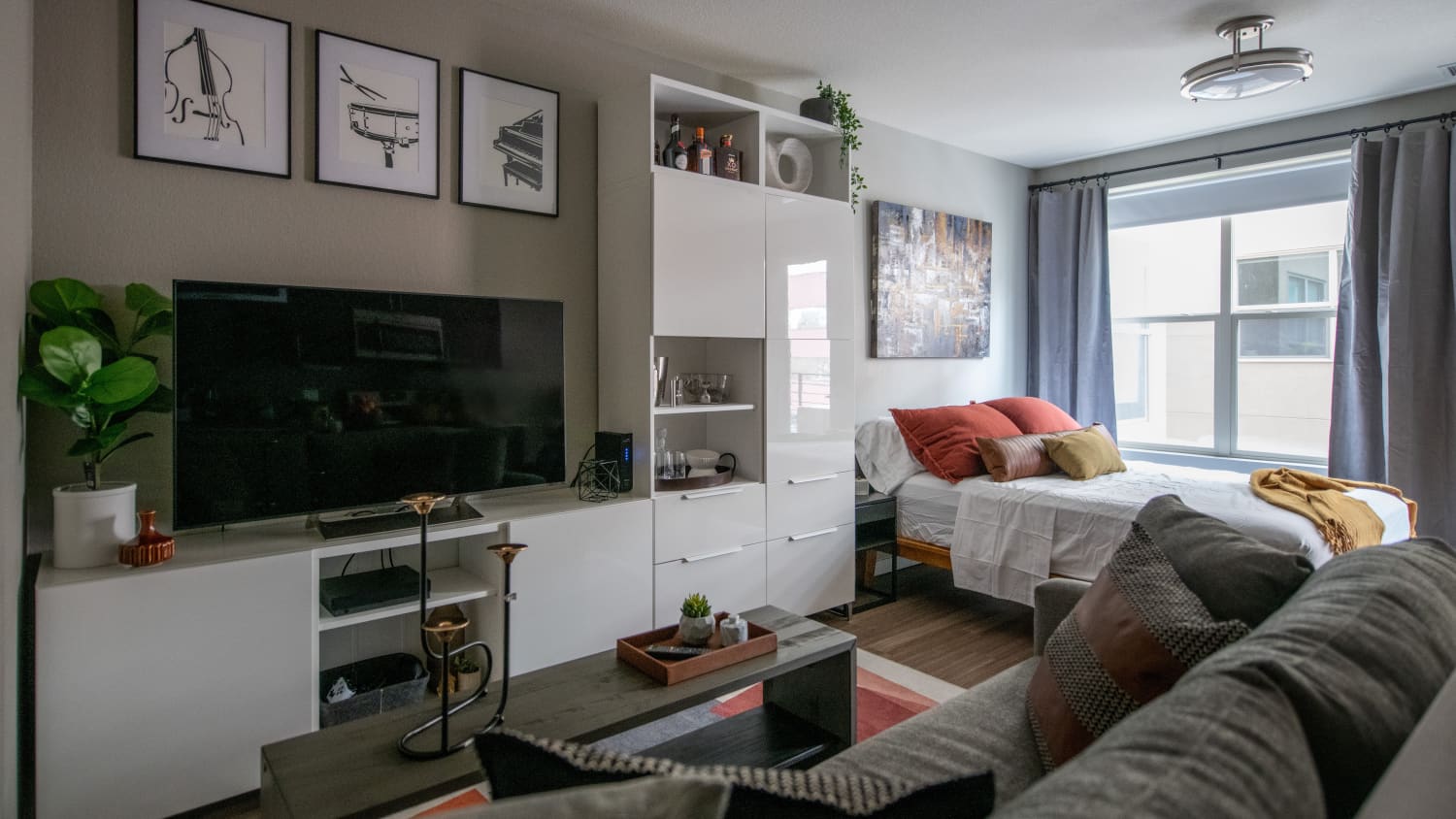 400 sq ft studio hot sale apartment ideas